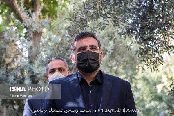 پاسخ وزیر ارشاد به پرسش های خبرنگاران