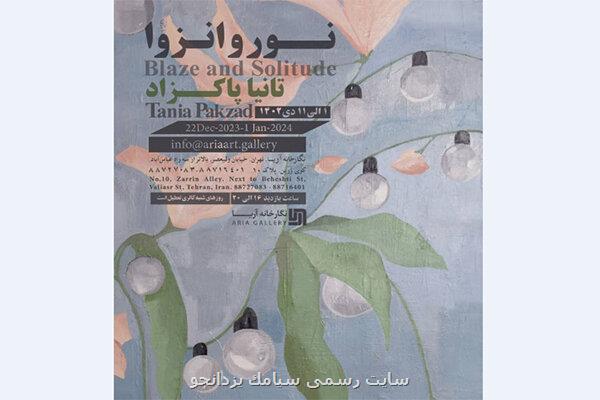 گالری آریا میزبان نور و انزوا شد