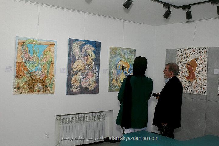 نمایش رزم و بزم در گالری آواد