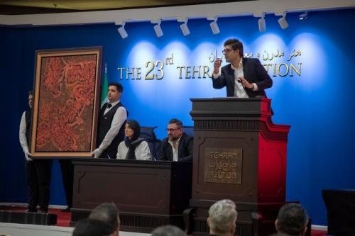 ۴۰ اثر، میلیاردی و حسین زنده رودی گران ترین هنرمند شد