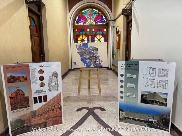 نمایش معماری بناهای تاریخی ایران و جهان در قاب هنرجویان آملی