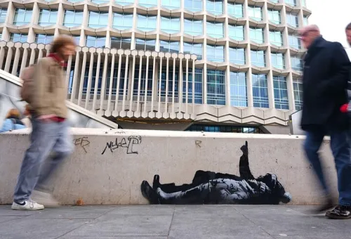 اثر انتقادی بنکسی نمادی از امید جشنواره تجسمی فجر وارد مراحل جدی شد