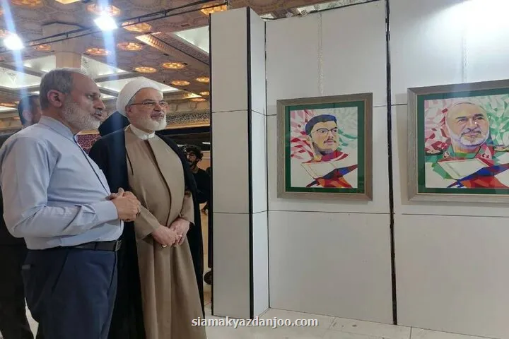 نمایشگاه نقاشی یک هنرمند و ۱۴۰ کارگاه تجسمی در نمایشگاه قرآن