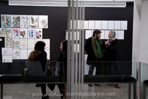 ورك شاپ هنری در یك نمایشگاه، با پشت صحنه زندگی هنرمندان آشنا شوید