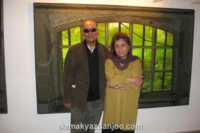 نقاشی های عباس كیارستمی در گالری گلستان