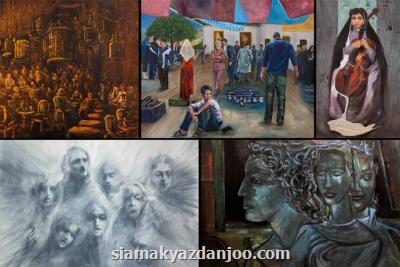 نمایش نقد اجتماعی ۱۴ هنرمند در گالری آوای هنر