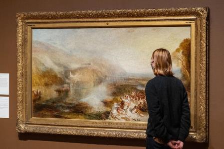 نمایش ۱۵۰ اثر از ویلیام ترنر در یك نمایشگاه