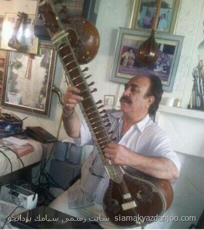 خاكسپاری پیكر سازنده ساز سنتور كه با كرونا درگذشت