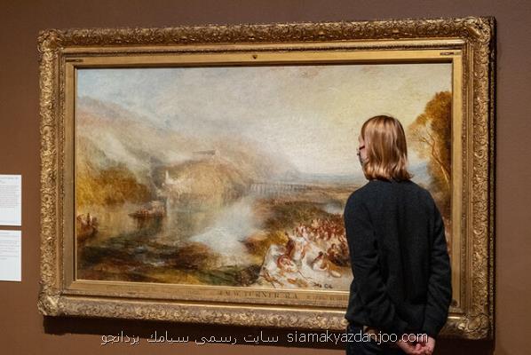 نمایش ۱۵۰ اثر از ویلیام ترنر در یك نمایشگاه